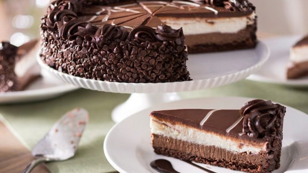 Black Tie Mousse Cake