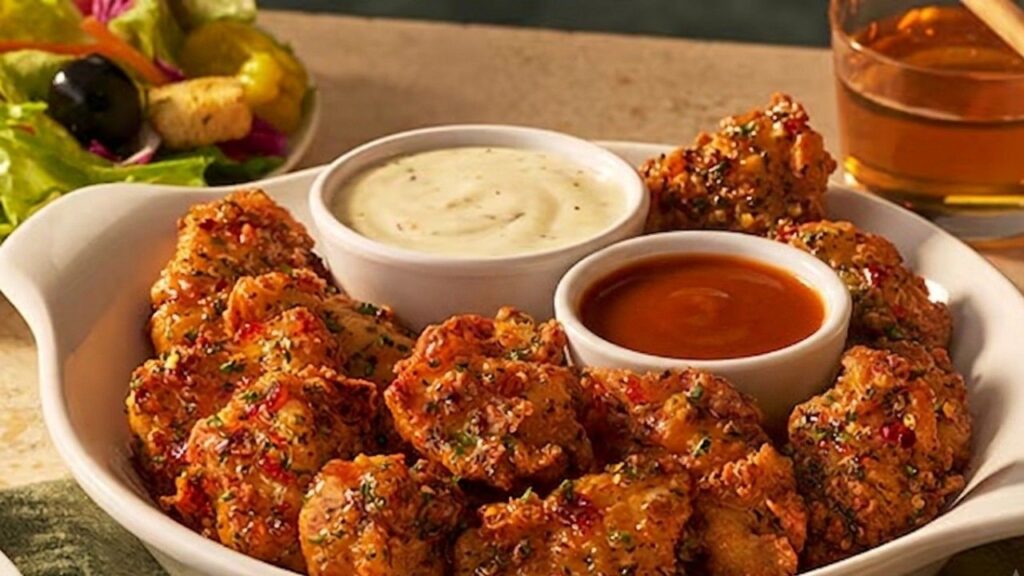 Calabrian Hot Honey Chicken Bites