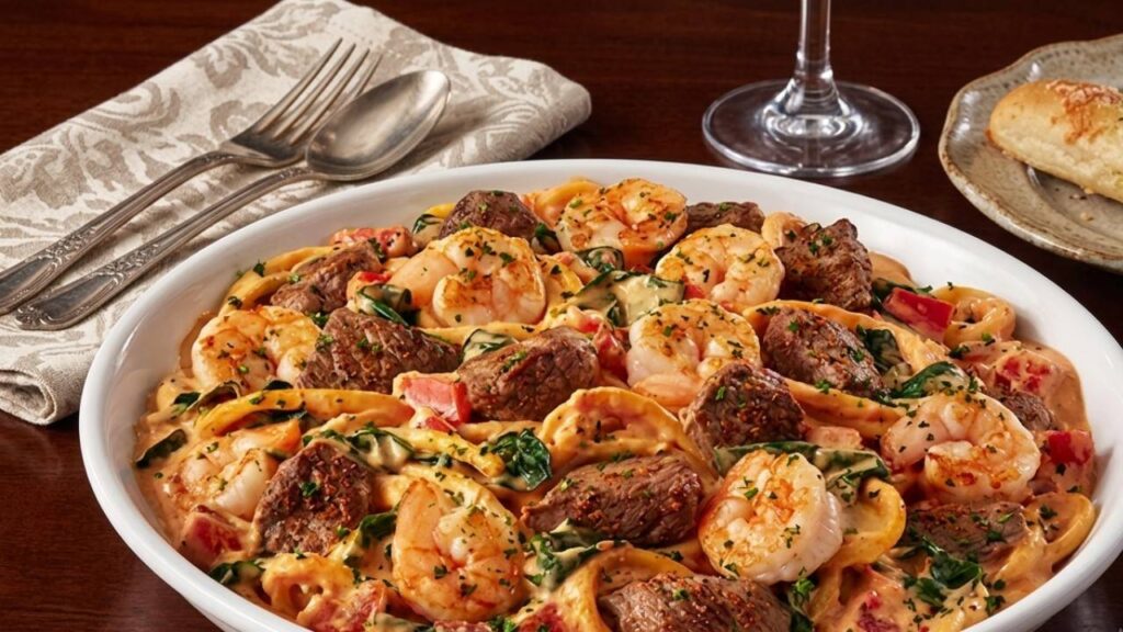 Calabrian Steak & Shrimp Bucatini*