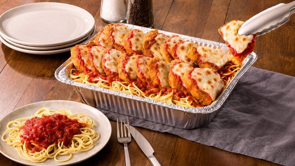Chicken Parmigiana (Serves 4 - 6)