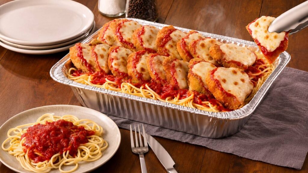 Chicken Parmigiana (Serves 4 - 6)