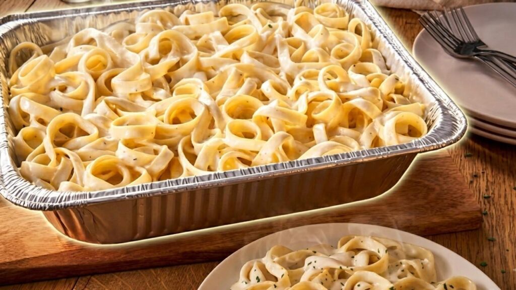 Fettuccine Alfredo (Serves 4 - 6)