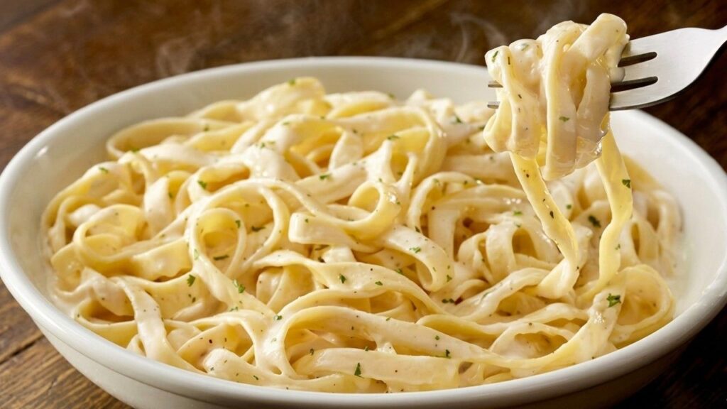 Fettuccine Alfredo (V)
