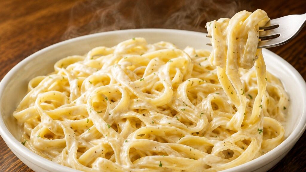 Fettuccine Alfredo (V)