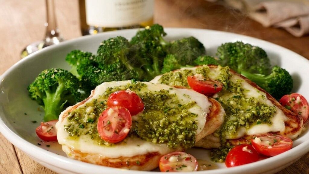 Grilled Chicken Margherita