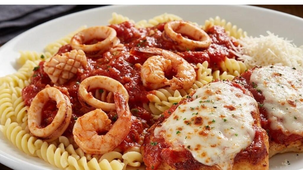 Grilled Chicken Parmigiana