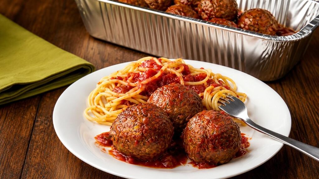Italian Meatballs (Serves 4 - 6)
