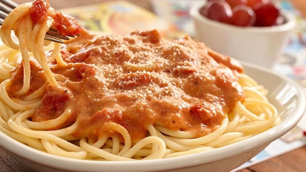 Kids Five Cheese Marinara with Choice of Pasta (V)