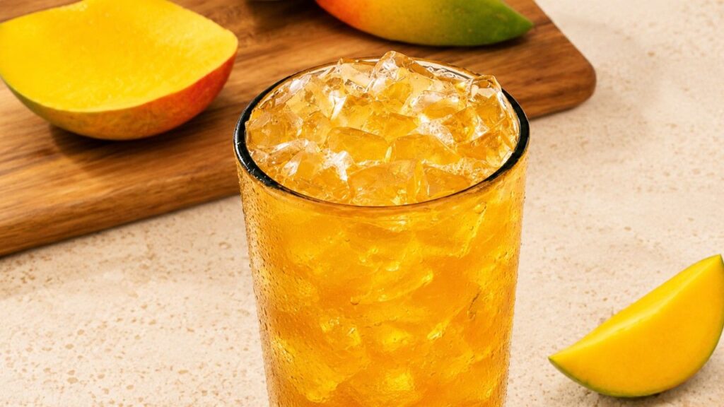 Mango-Passion Fruit Iced Tea
