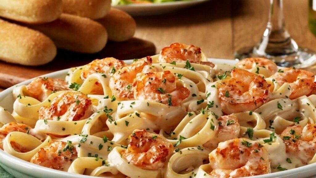 Shrimp Alfredo