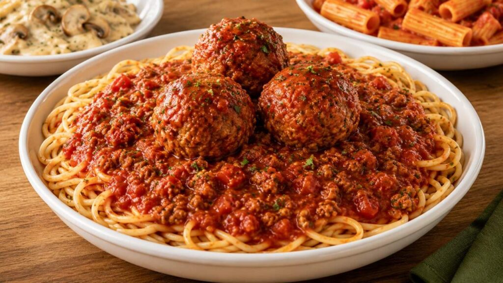 Spaghetti & Meatballs