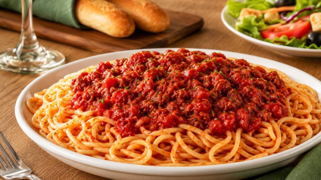 Spaghetti with Marinara (V)