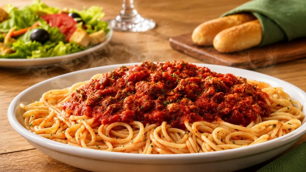 Spaghetti with Meat Sauce