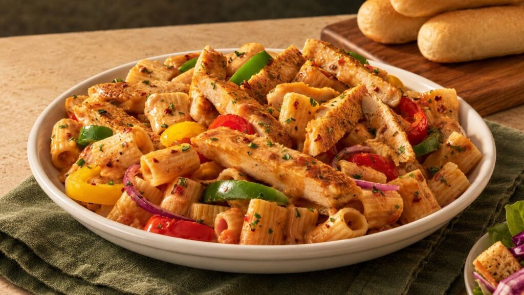 Spicy Chicken & Peppers Rigatoni