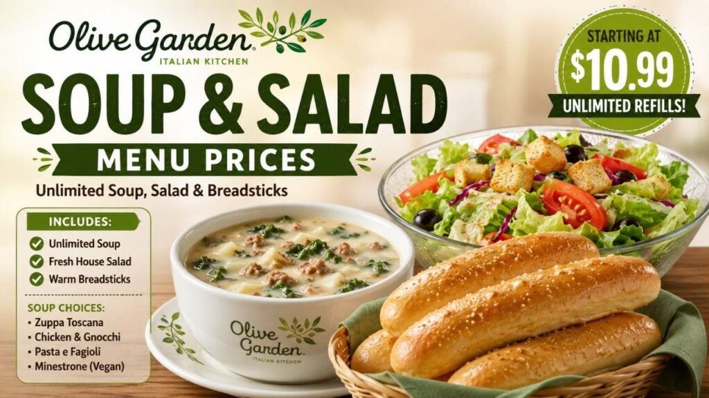 olive garden soup and salad menu